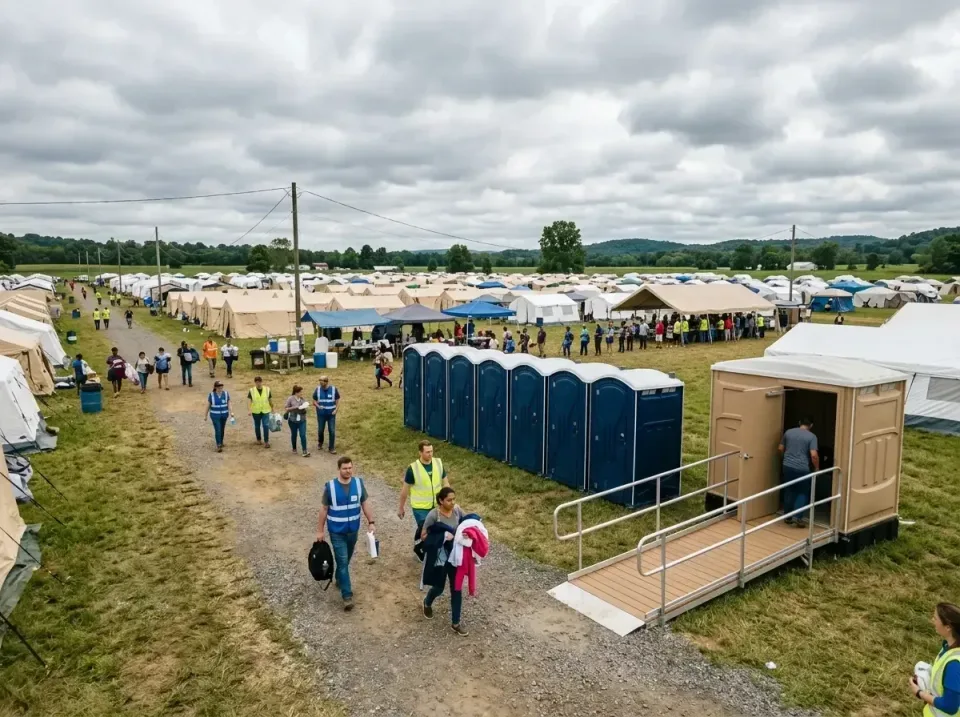 disaster-relief-camp-restrooms-010 — frequently asked questions, Dumpster & Portable Bathrooms Rental in Trenton, OH